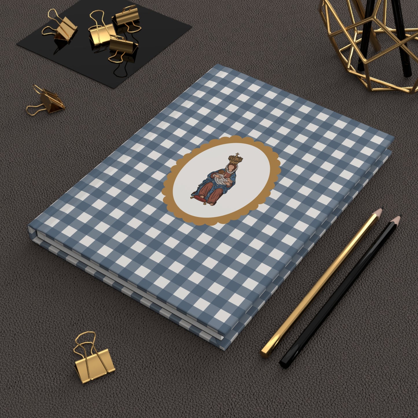 Our Lady of La Leche Hardcover Journal — Catholic Prayer & Devotional Notebook