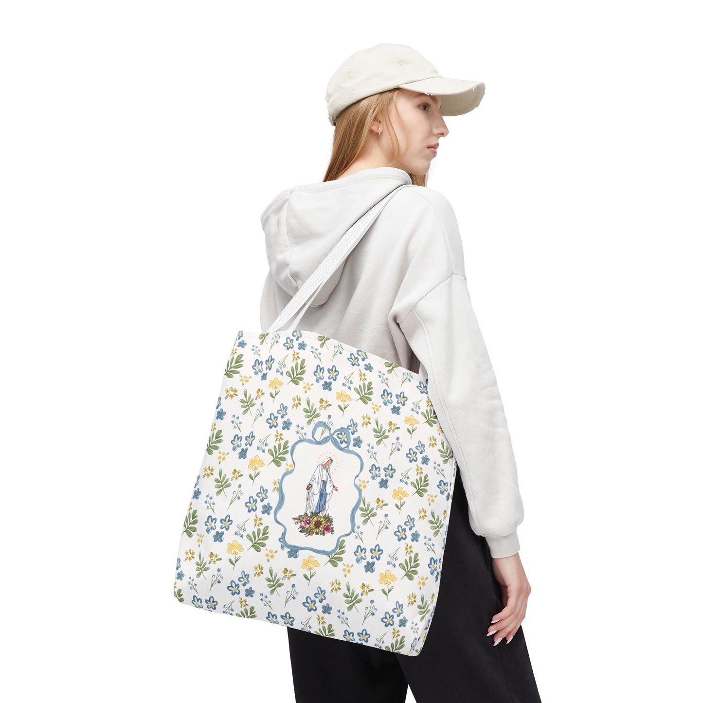 Our Lady of Lourdes Tote Bag