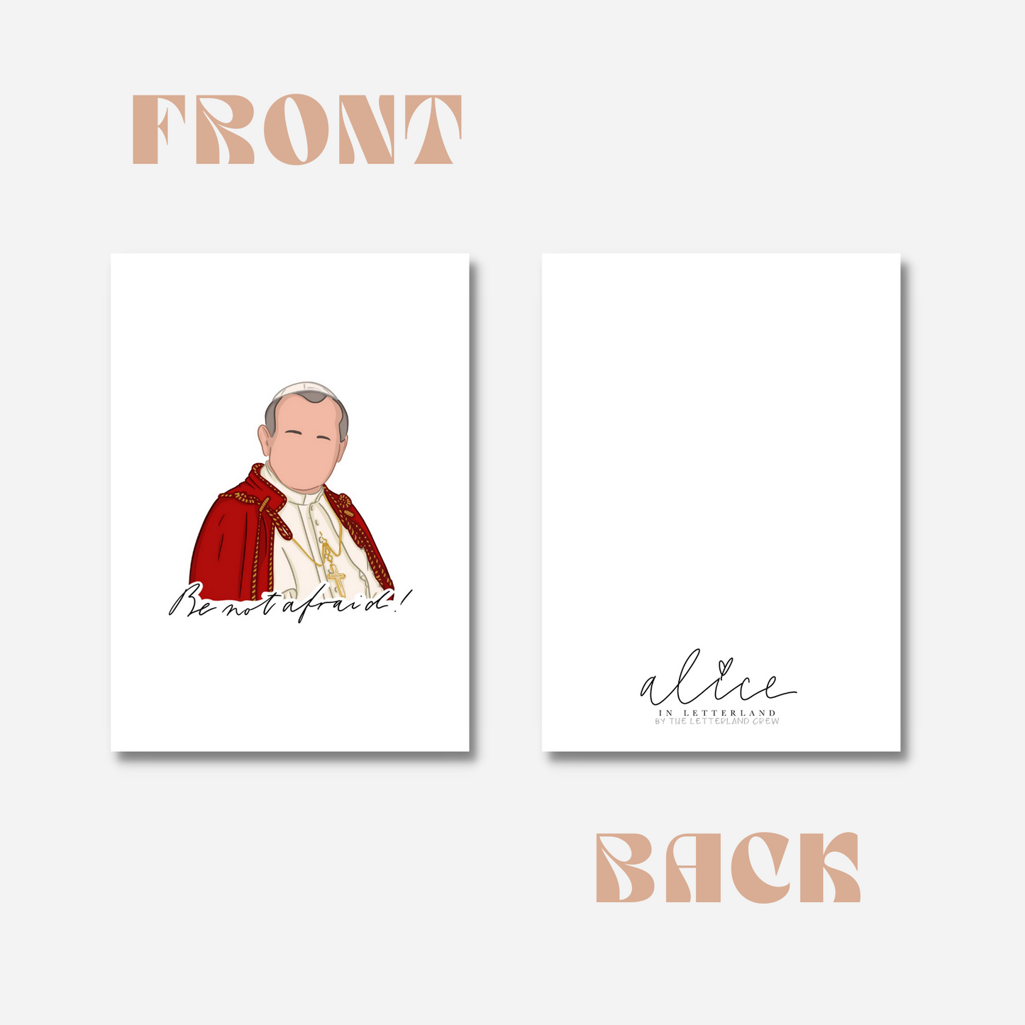 Saint John Paul II - 5"x7" Print