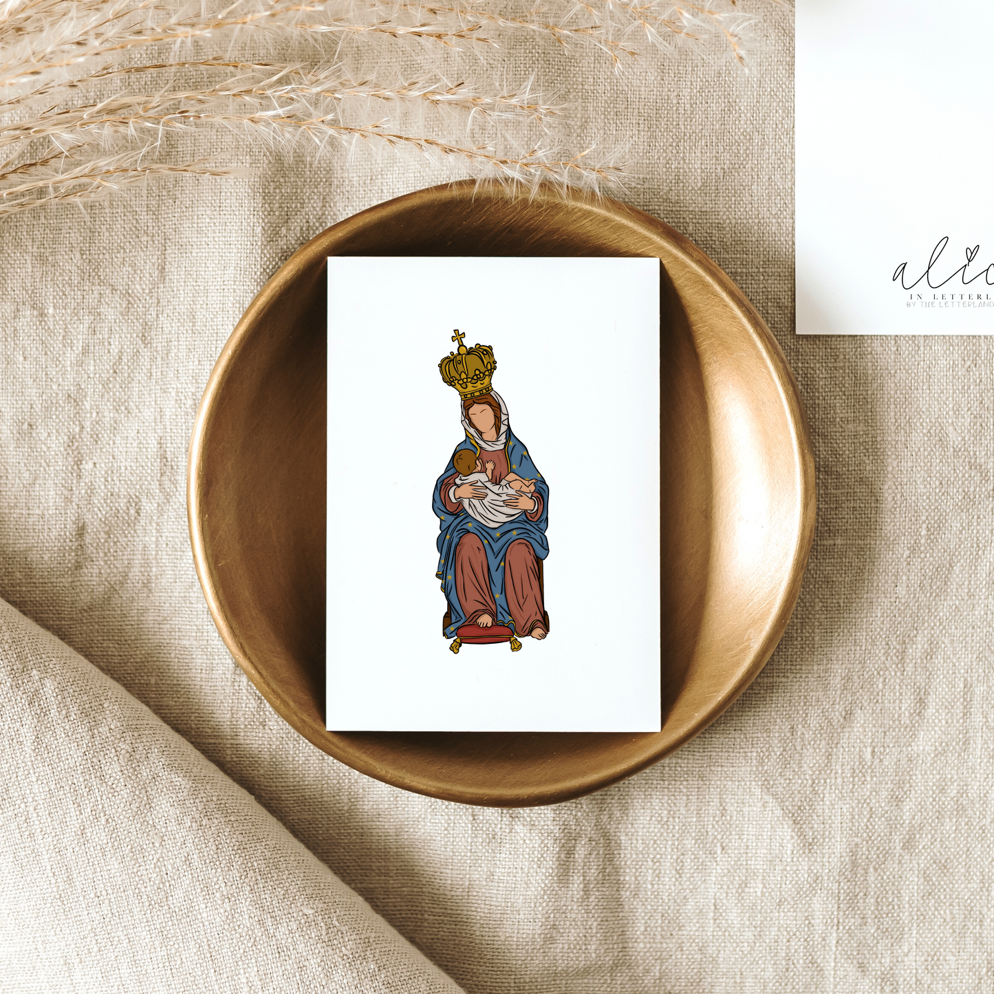 Our Lady of La Leche - 5"x7" Print