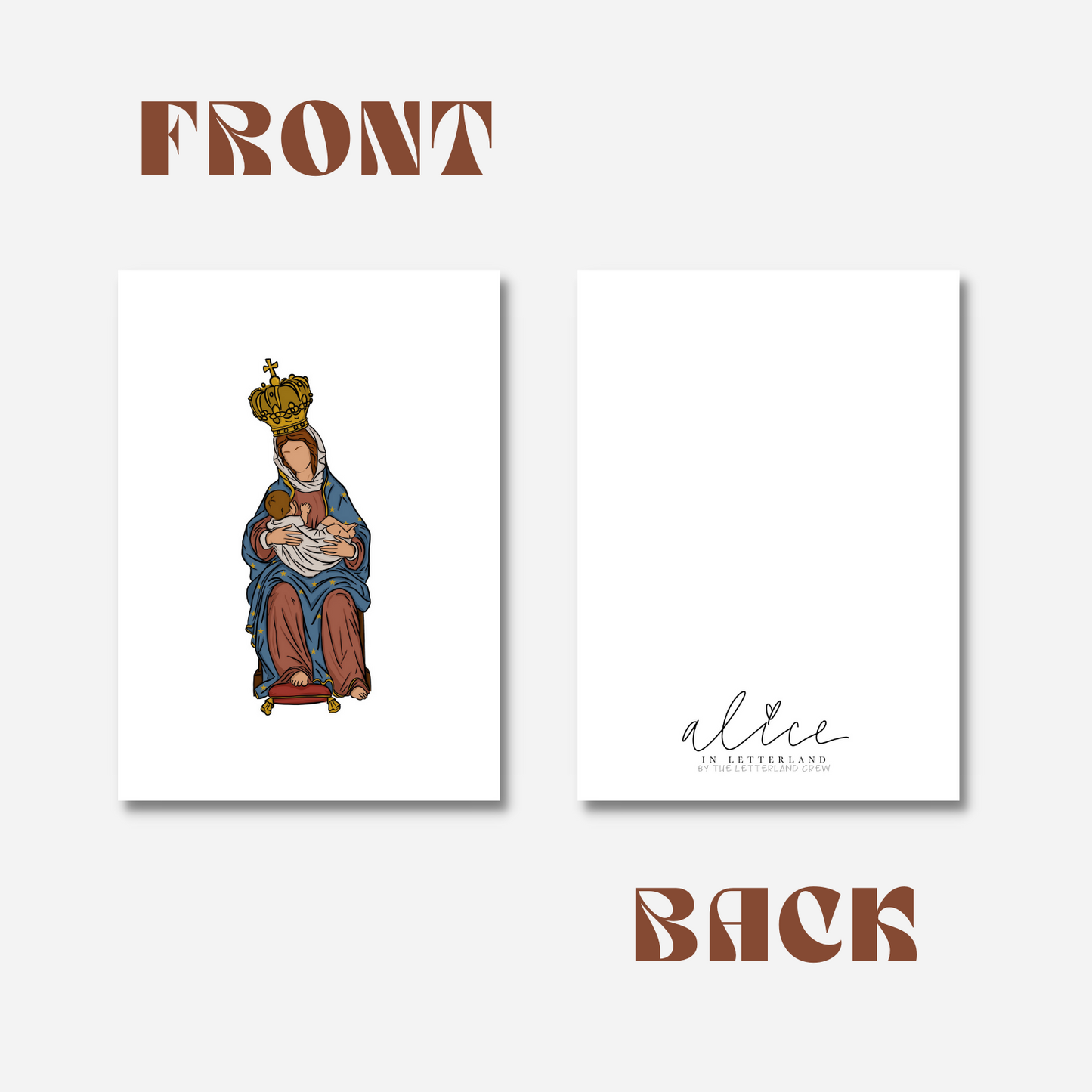 Our Lady of La Leche - 5"x7" Print