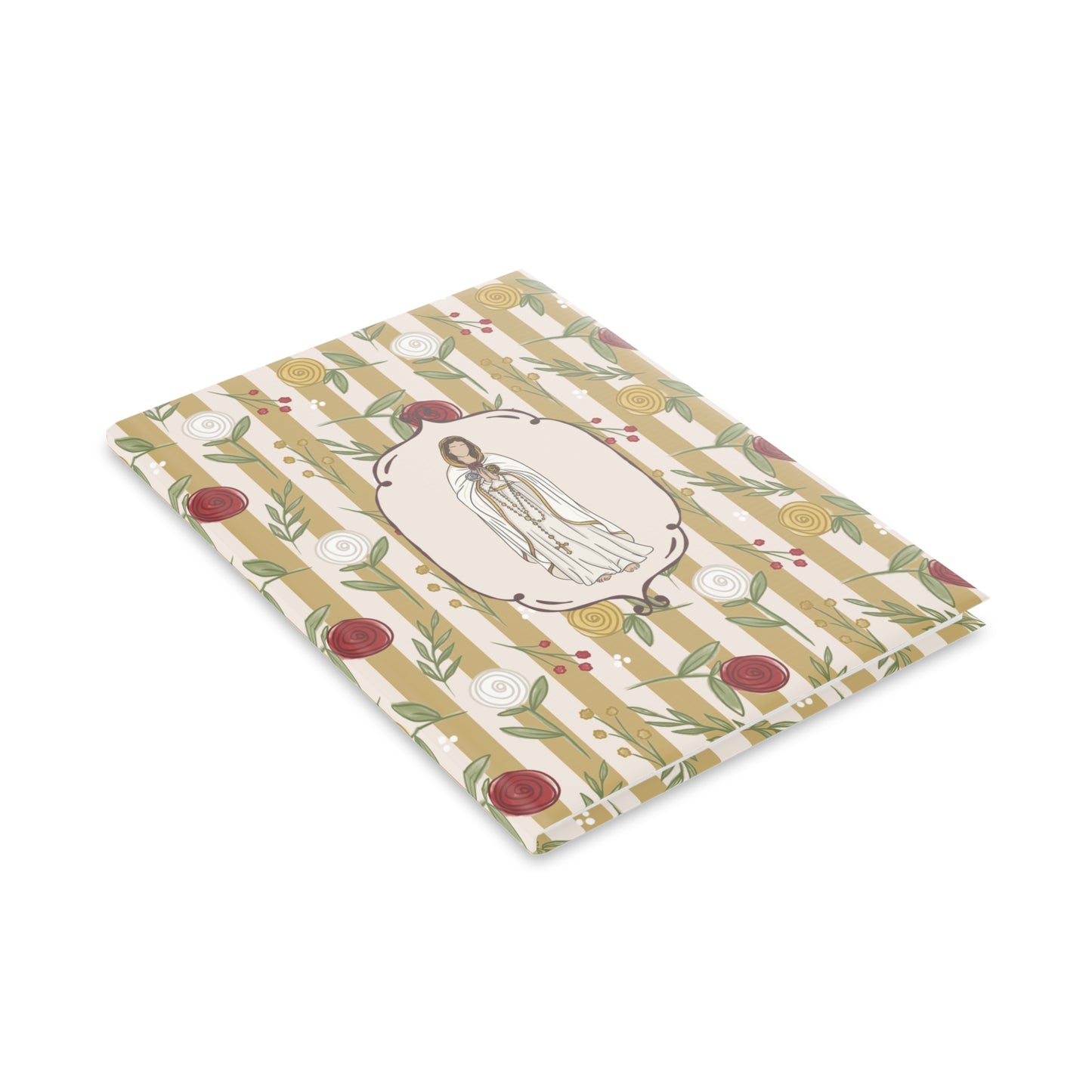 Our Lady of Rosa Mystica Hardcover Notebook | Puffy Cover Journal