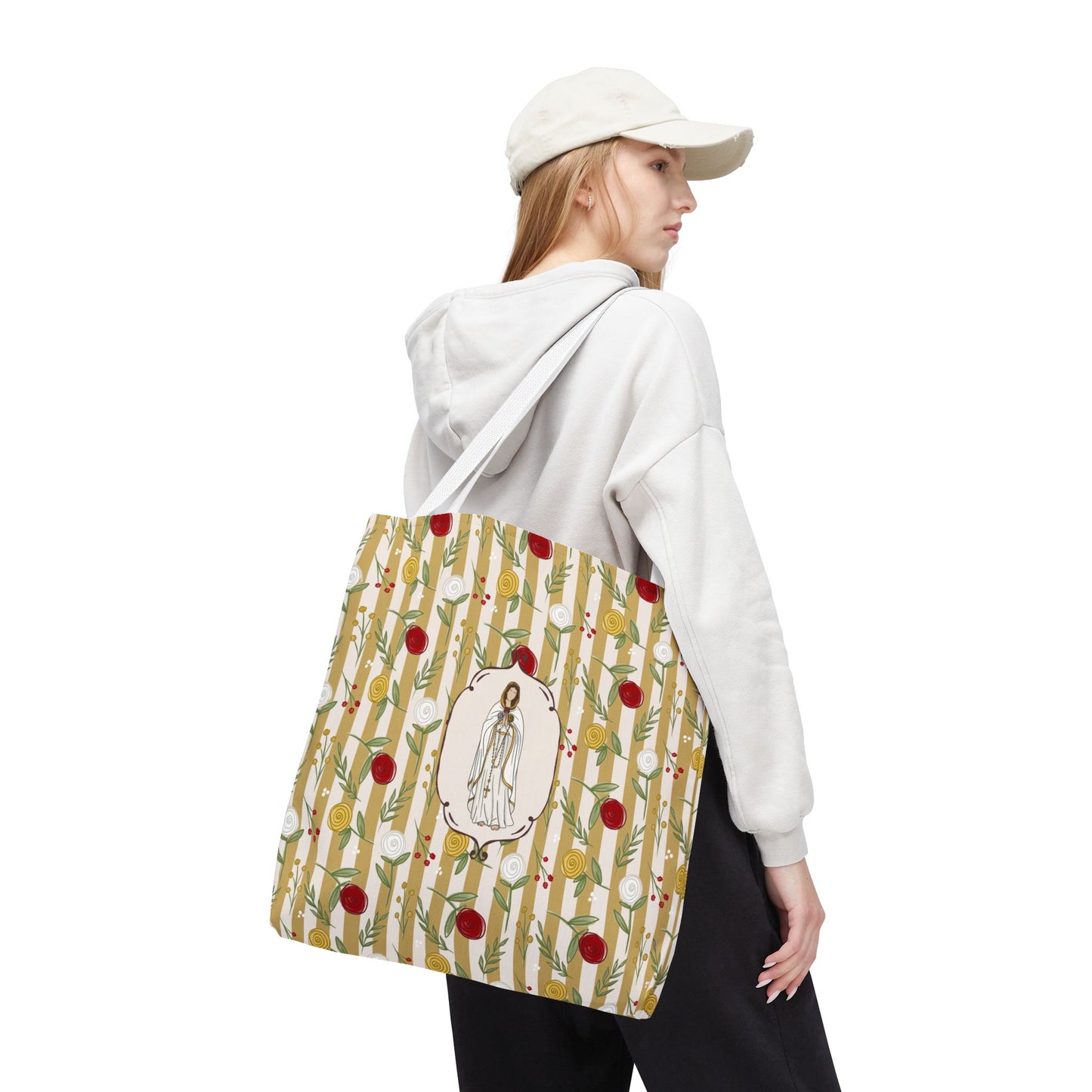 Our Lady of Rosa Mystica Tote Bag