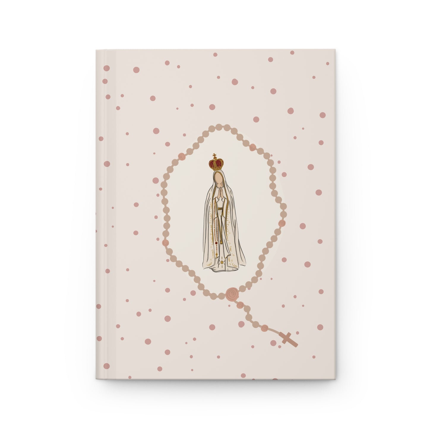 Our Lady of Fatima Hardcover Journal — Catholic Prayer & Devotional Notebook