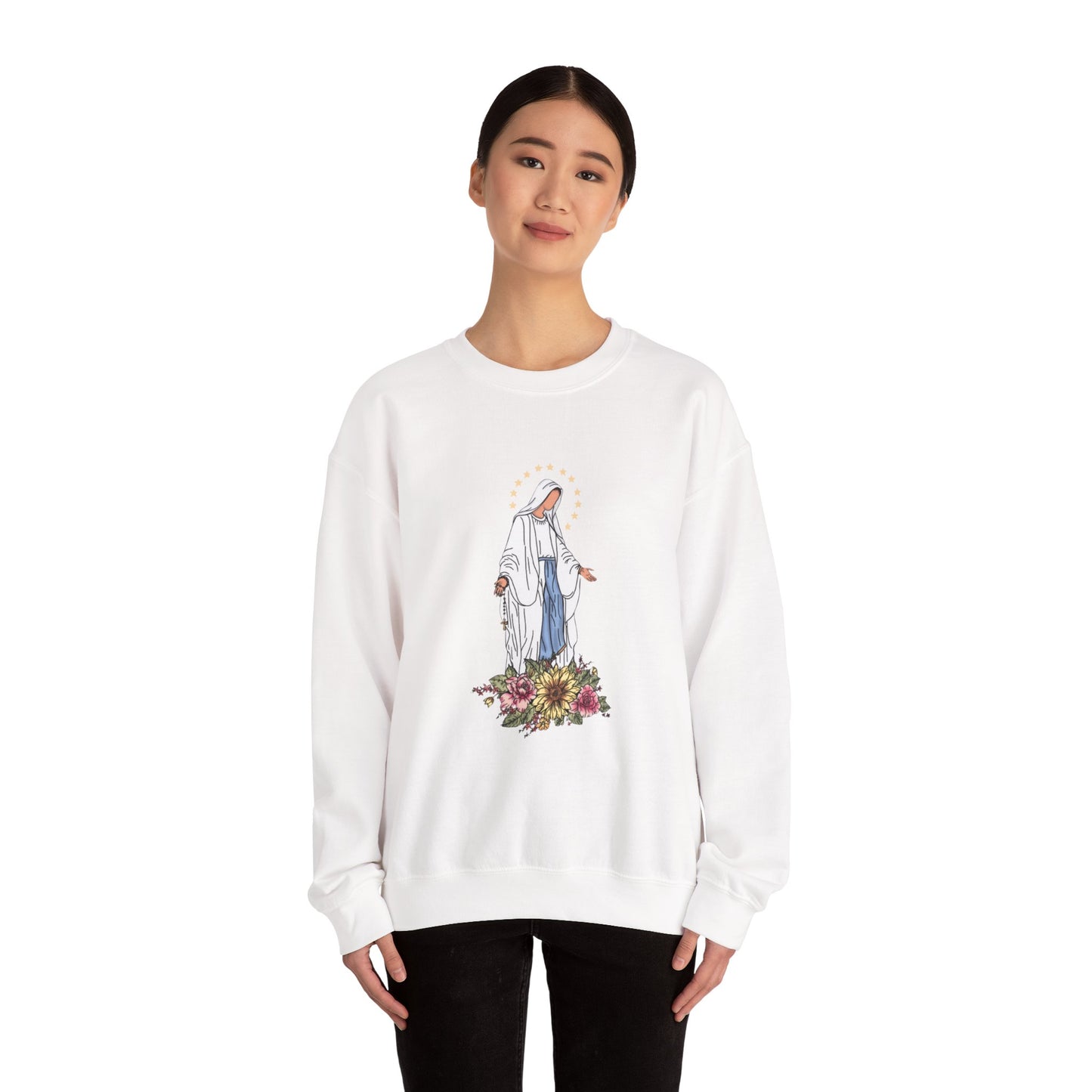 Our Lady of Lourdes Unisex Heavy Blend™ Crewneck Sweatshirt