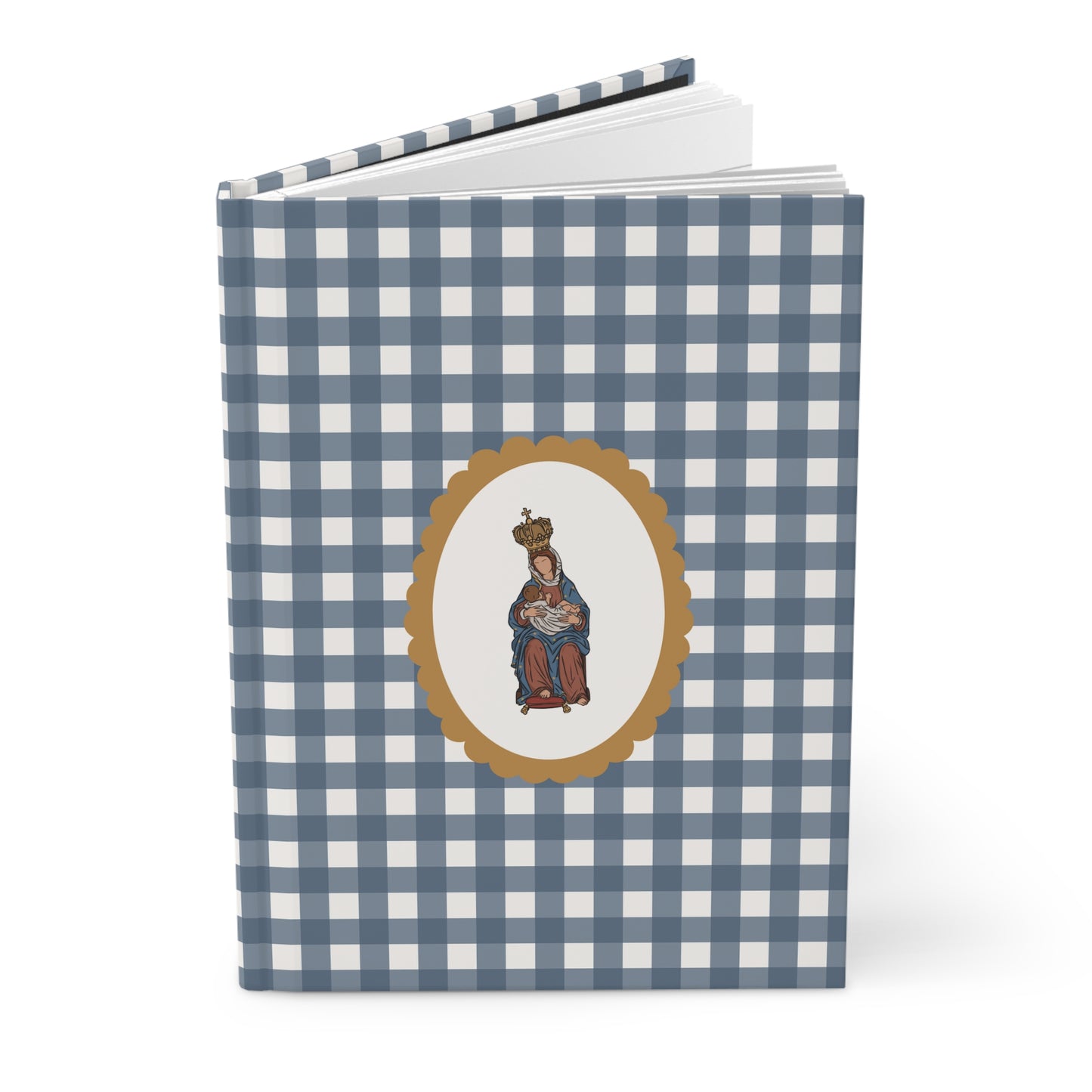 Our Lady of La Leche Hardcover Journal — Catholic Prayer & Devotional Notebook