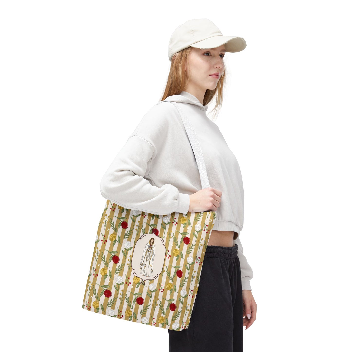 Our Lady of Rosa Mystica Tote Bag