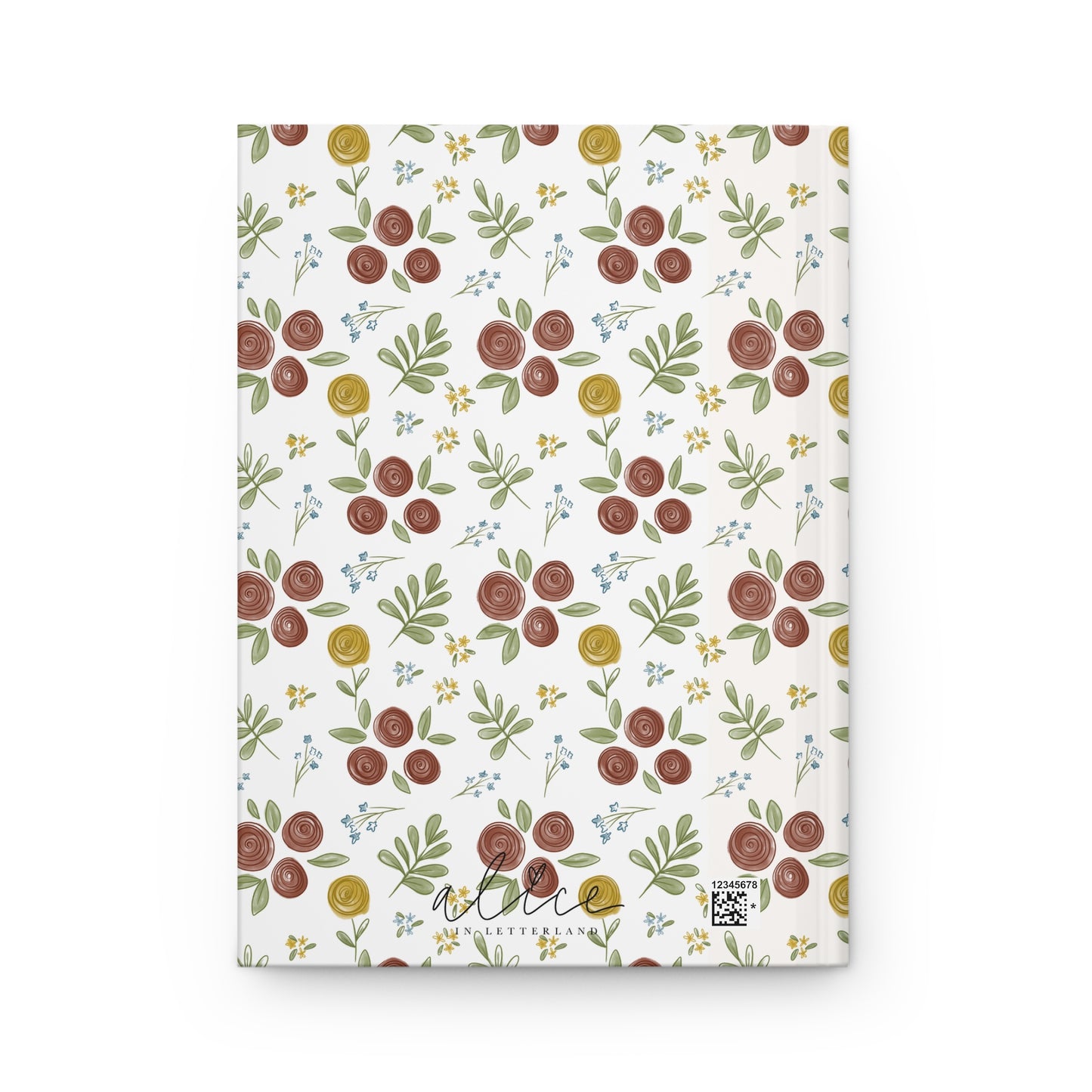 Floral Our Lady of Guadalupe Hardcover Journal — Catholic Prayer & Devotional Notebook