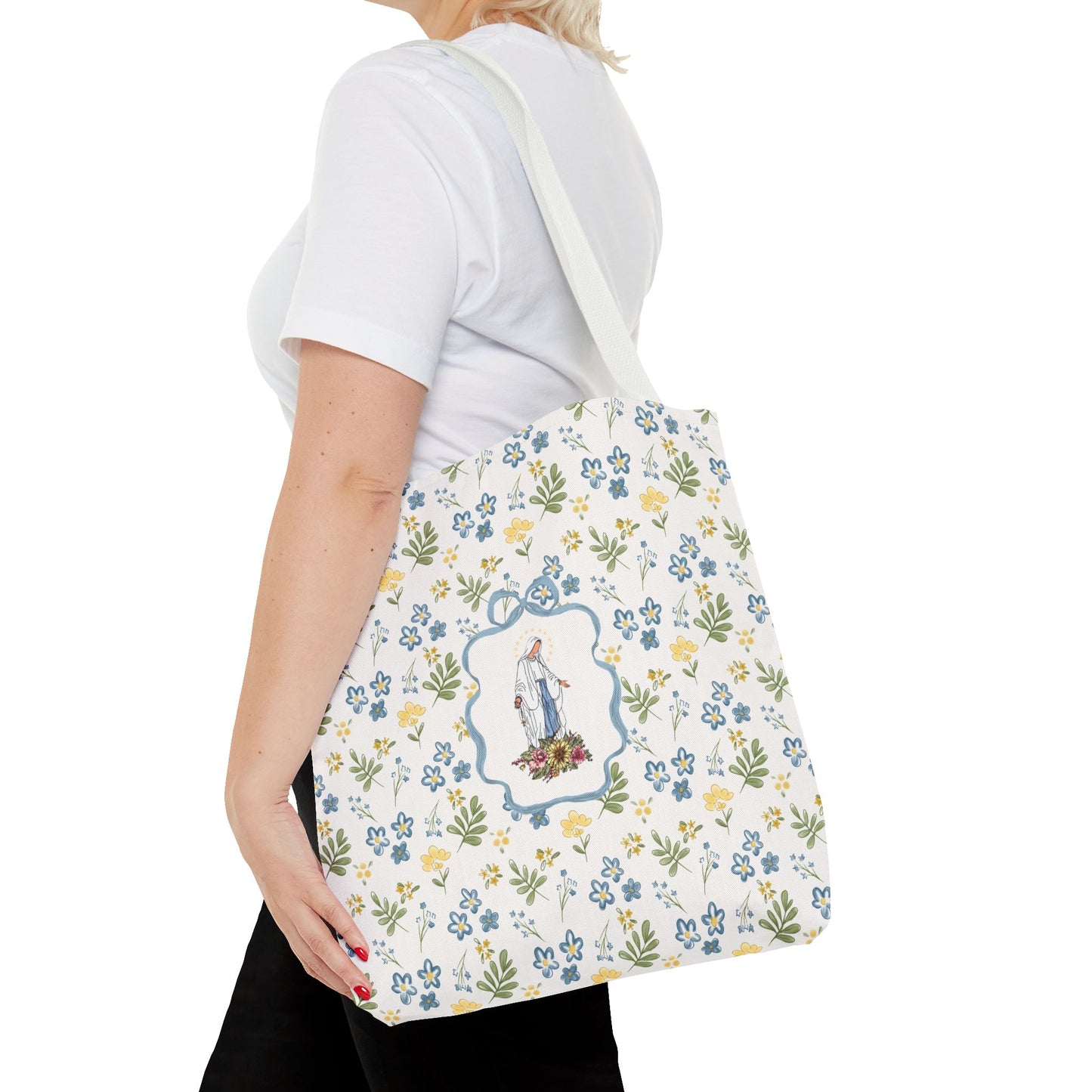 Our Lady of Lourdes Tote Bag
