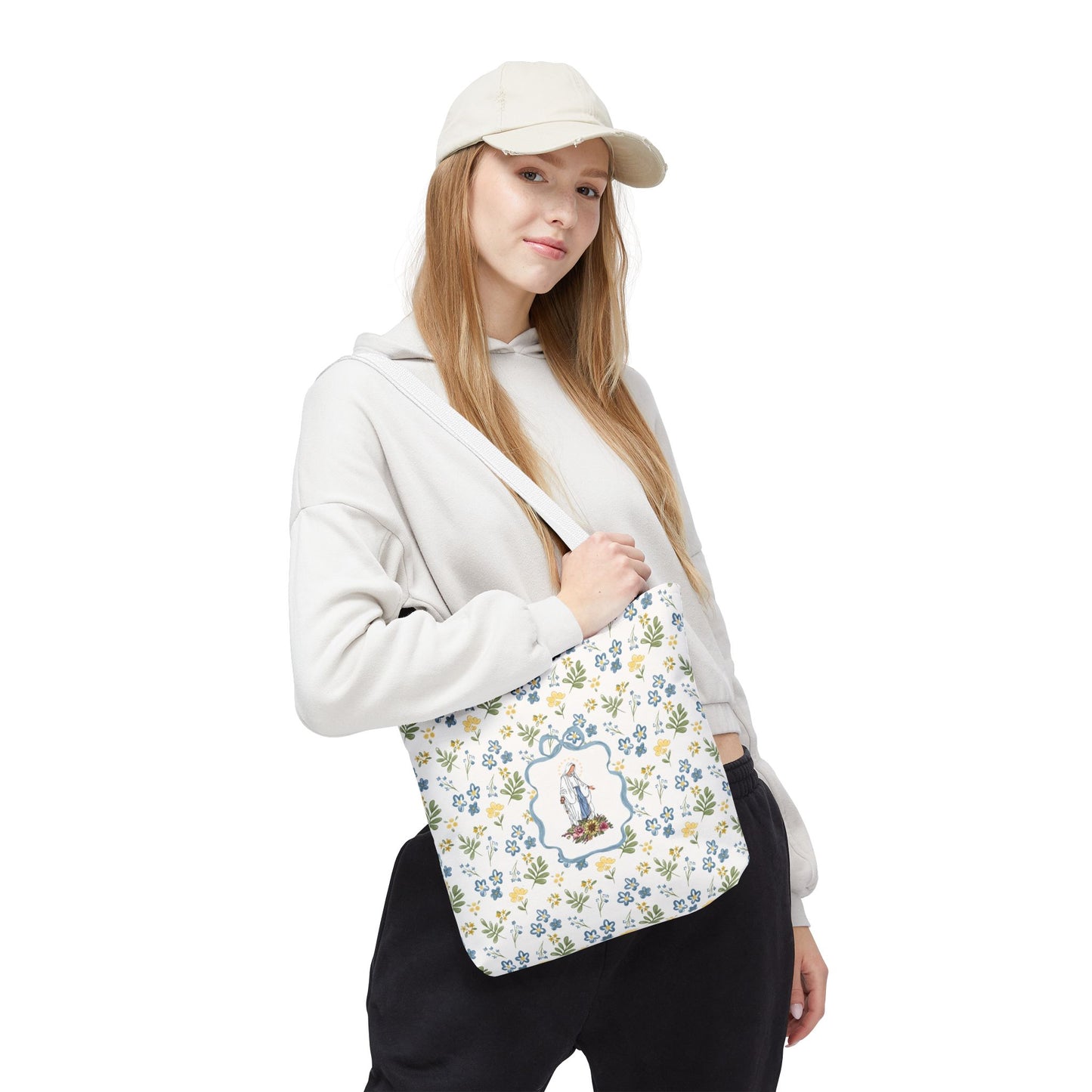 Our Lady of Lourdes Tote Bag