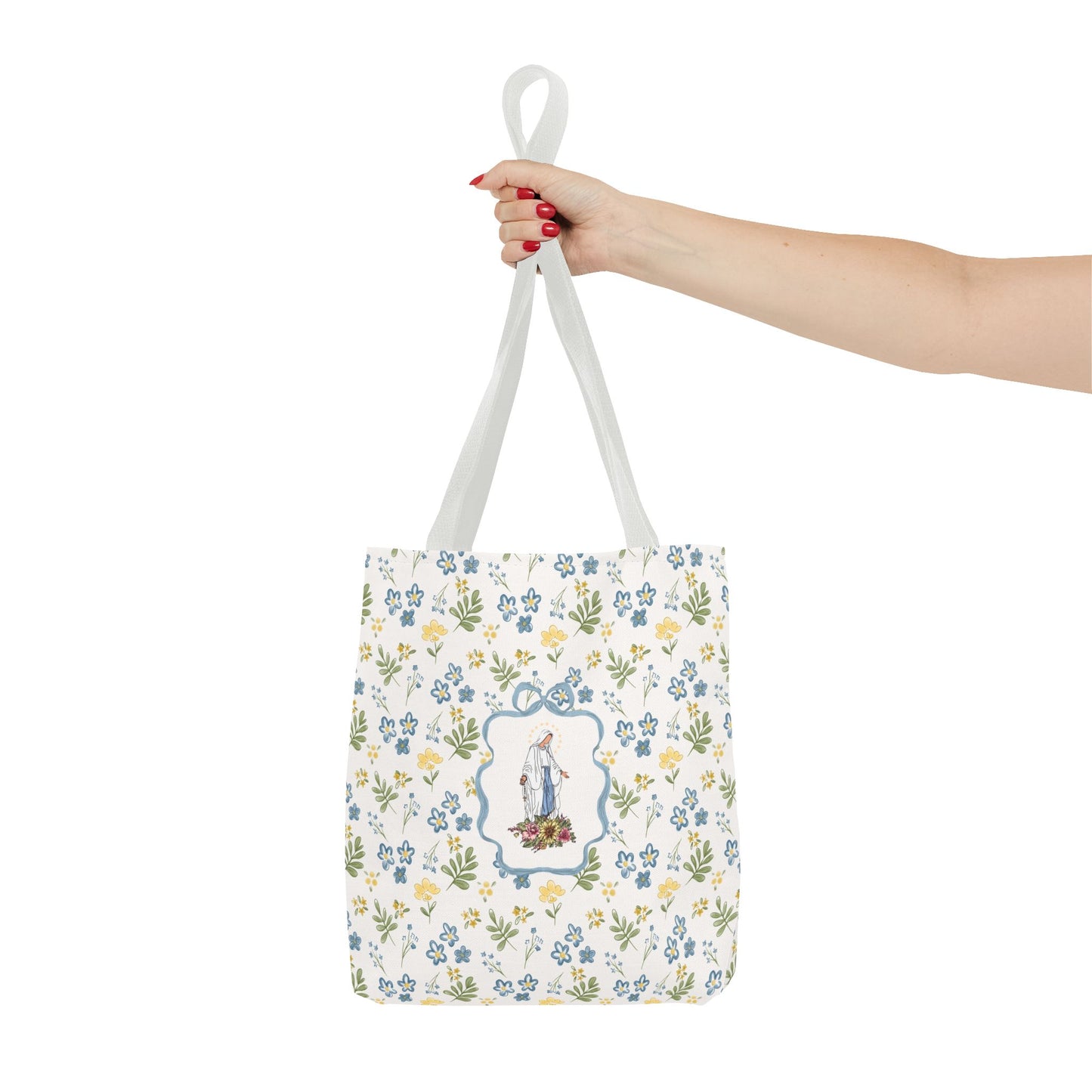 Our Lady of Lourdes Tote Bag
