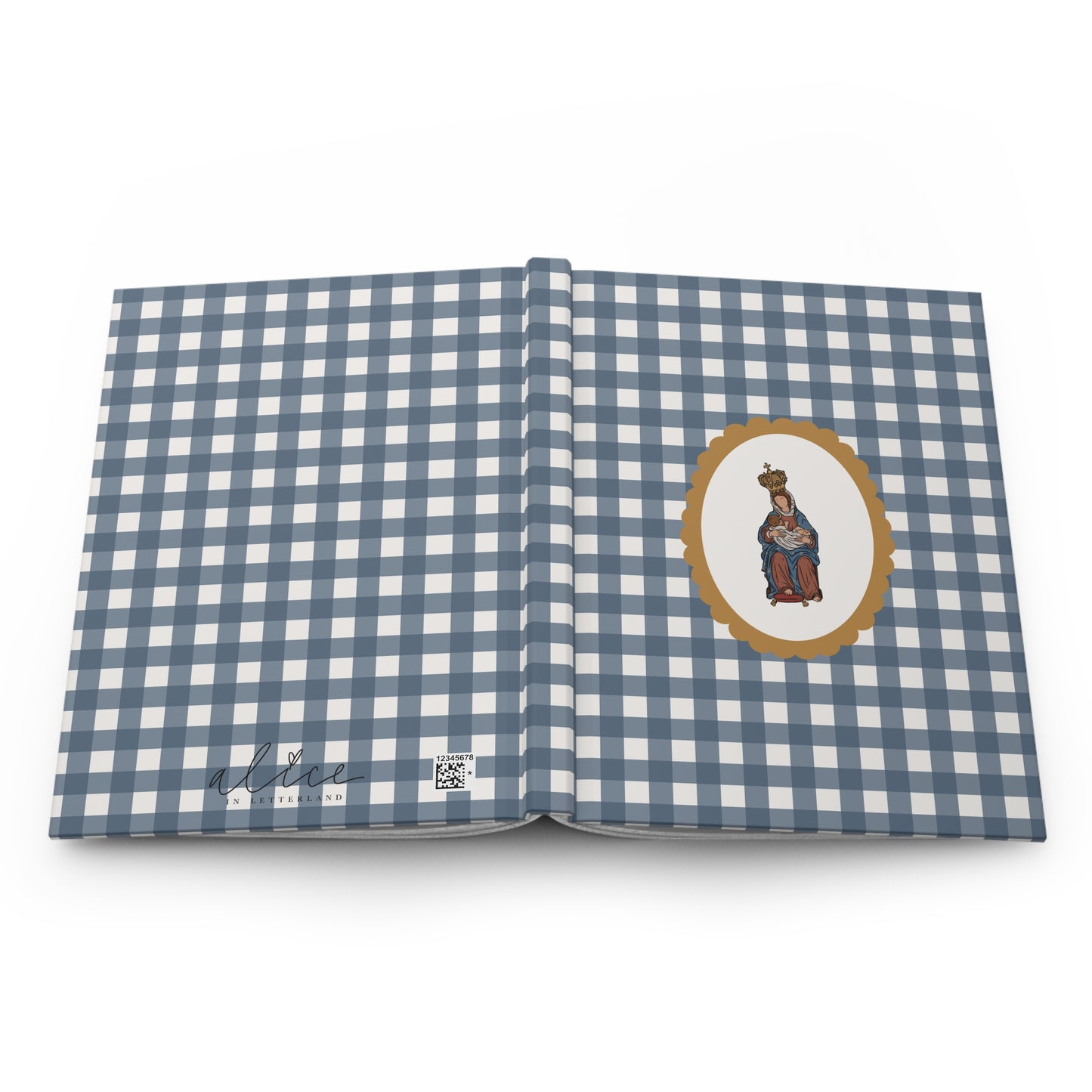 Our Lady of La Leche Hardcover Journal — Catholic Prayer & Devotional Notebook