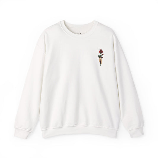 St. Therese of Lisieux Crewneck Sweatshirt | Mother's Heart Quote
