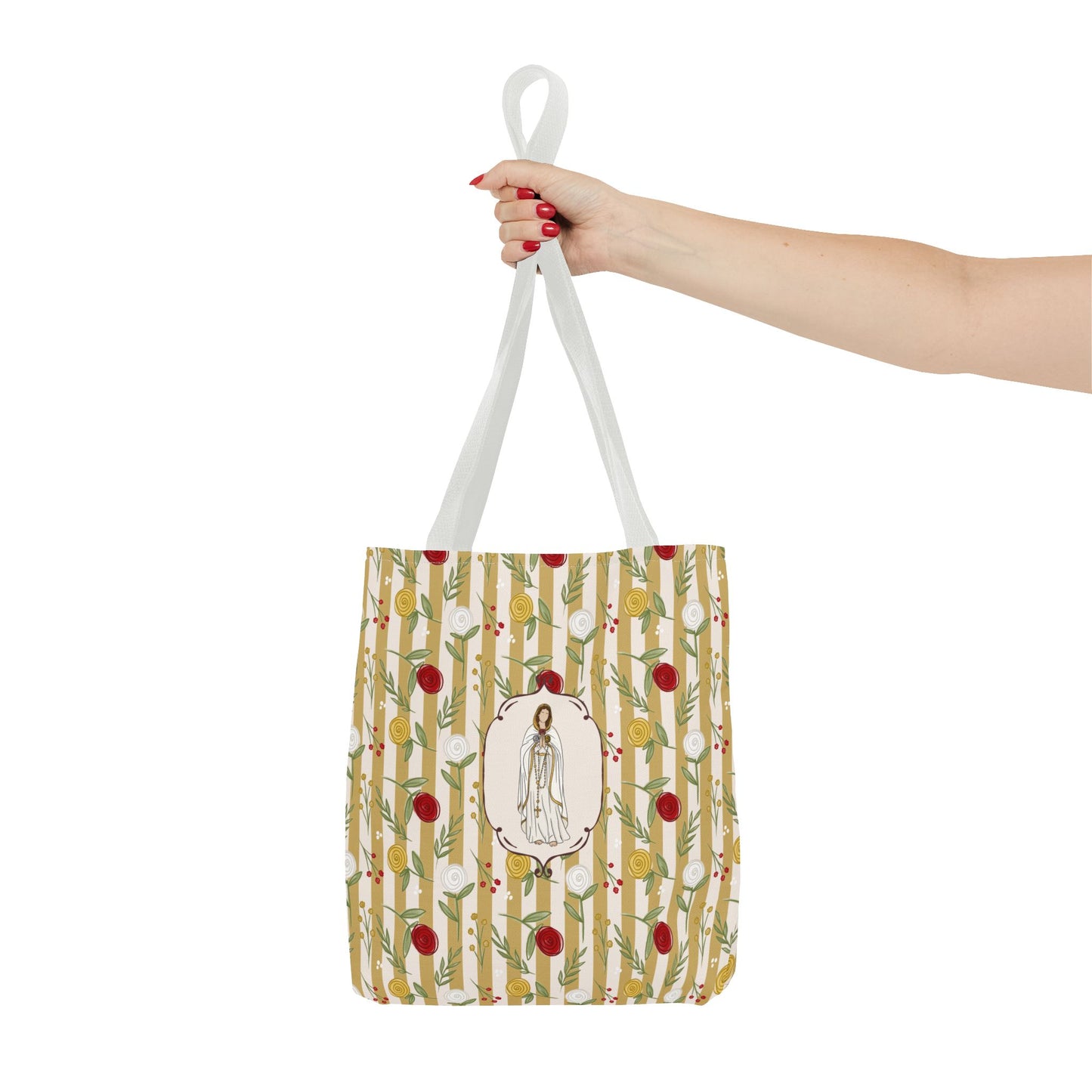 Our Lady of Rosa Mystica Tote Bag