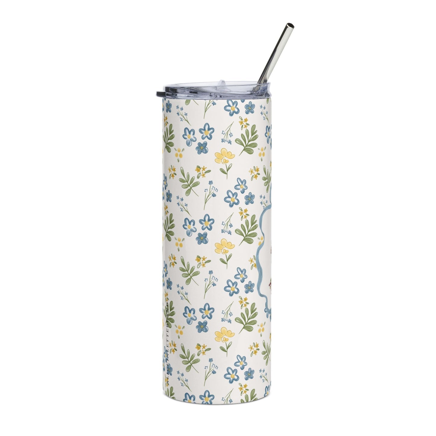 Our Lady of Lourdes Tumbler 20oz | Catholic Religious Design