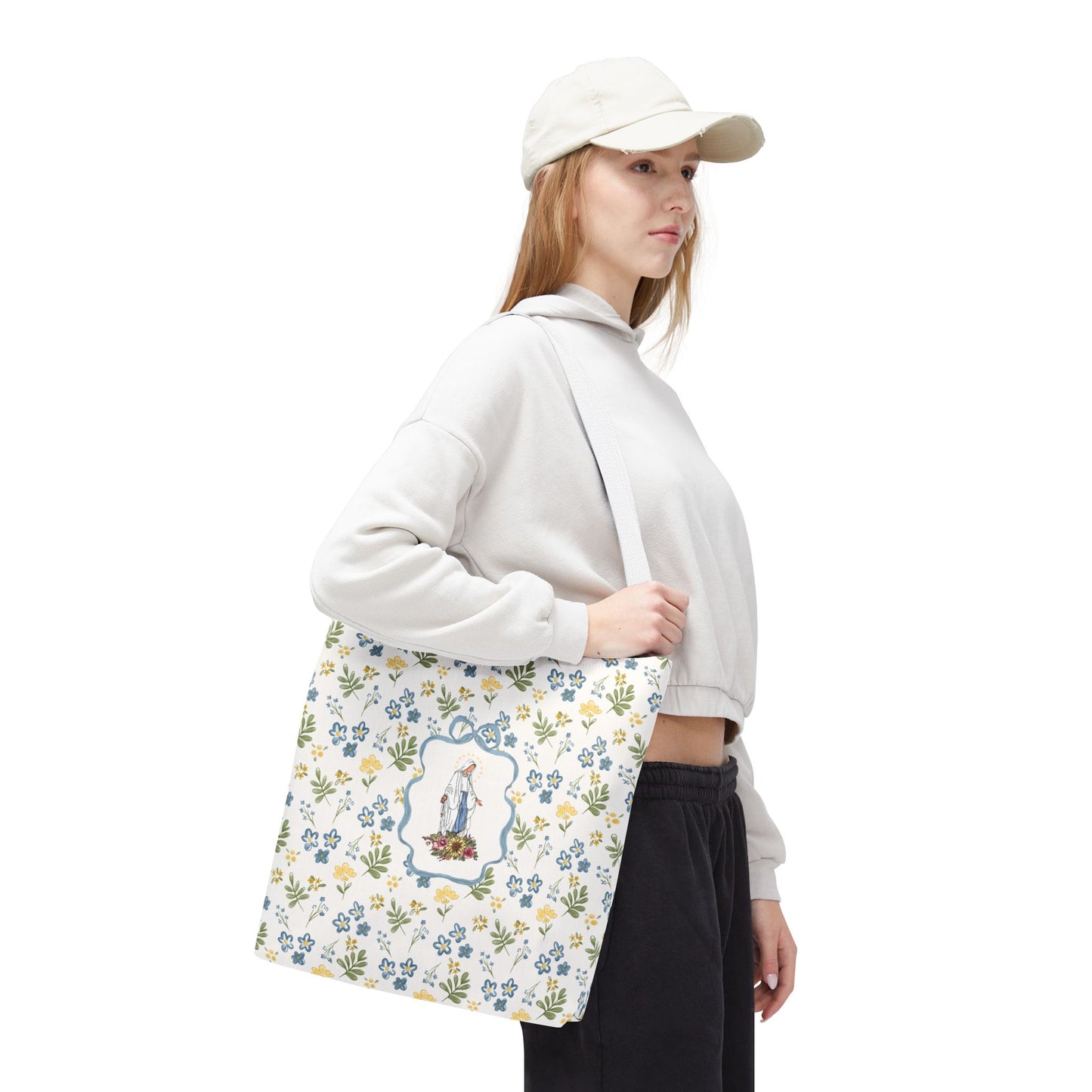 Our Lady of Lourdes Tote Bag