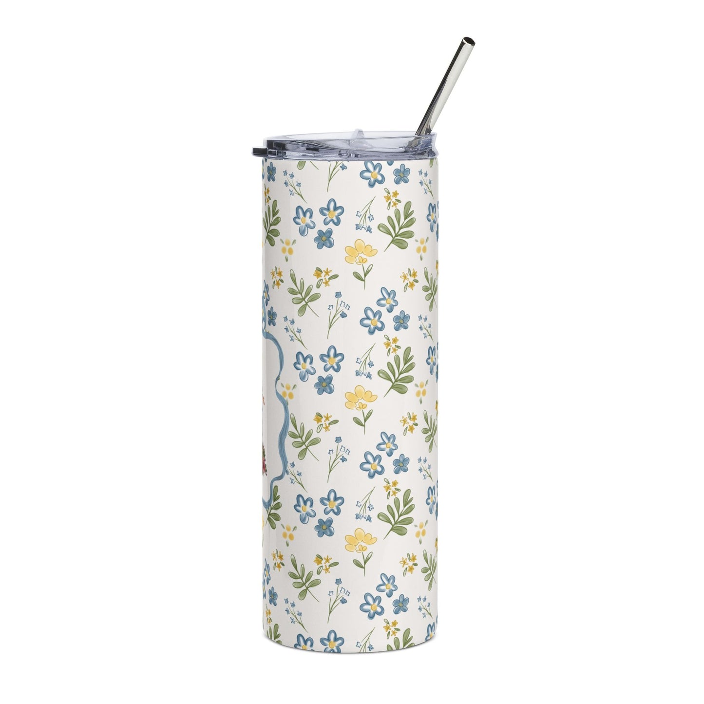 Our Lady of Lourdes Tumbler 20oz | Catholic Religious Design