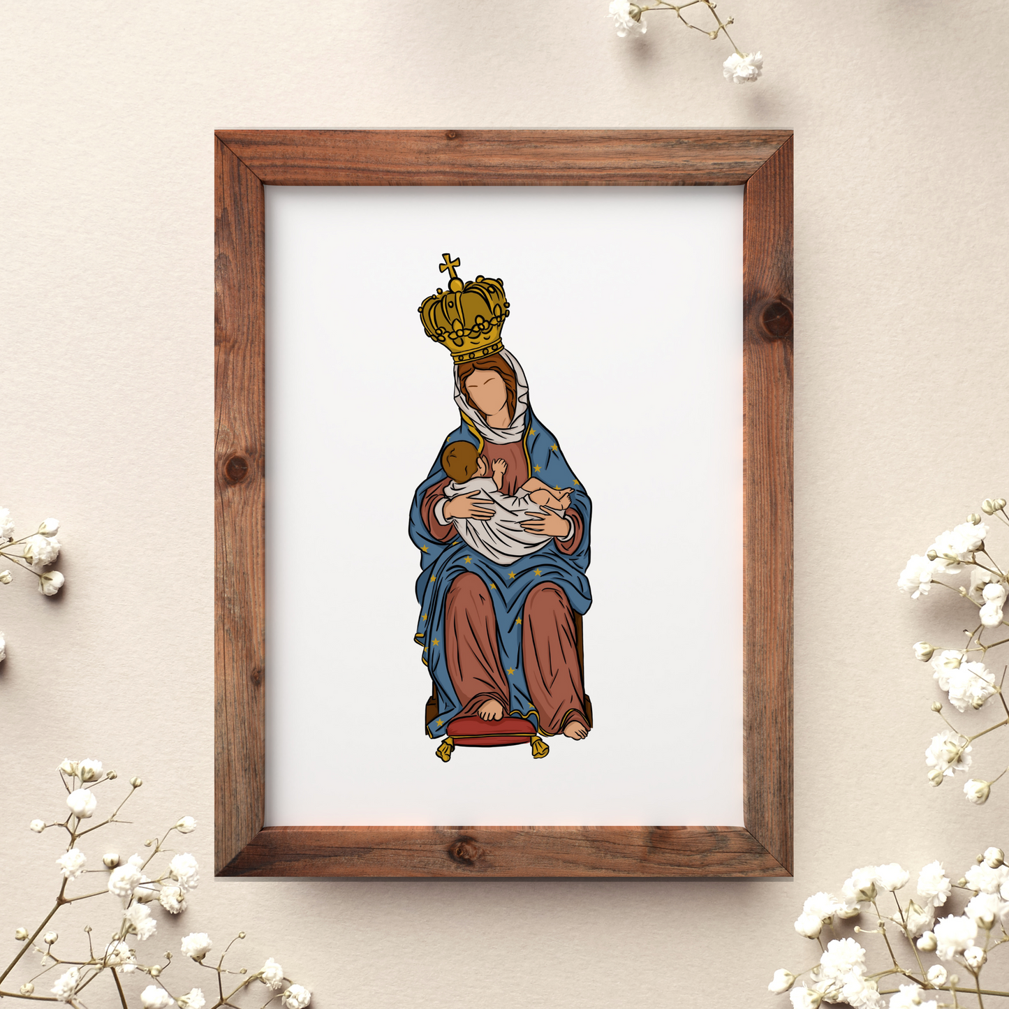 Our Lady of La Leche - 5"x7" Print