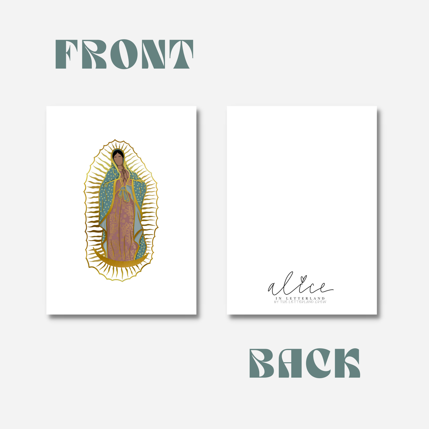 Our Lady of Guadalupe - 5"x7" Print