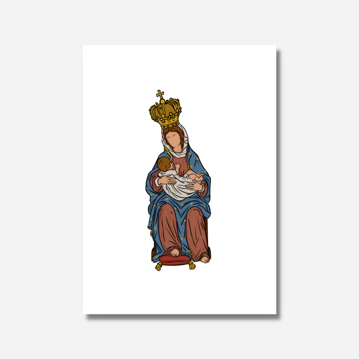 Our Lady of La Leche - 5"x7" Print